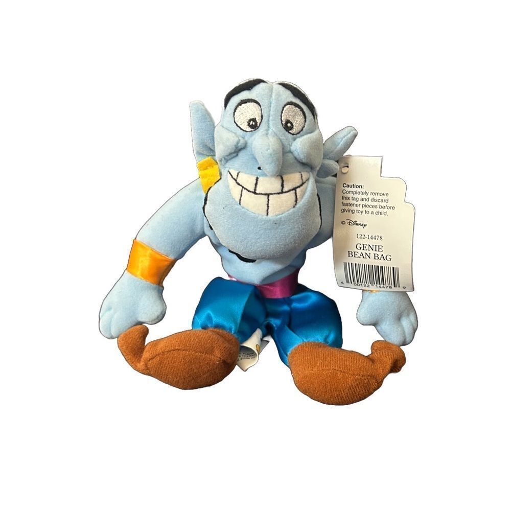 Vintage Y2K Aladdin Genie Plush NWT